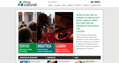 Desktop Screenshot of officineculturali.net